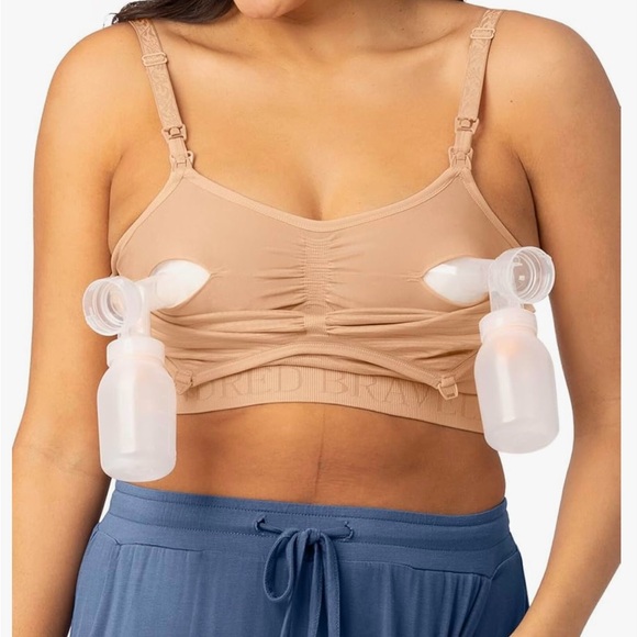 Seamless Hands Free Pumping & Nursing Sublime Bra - Picture 1 of 7